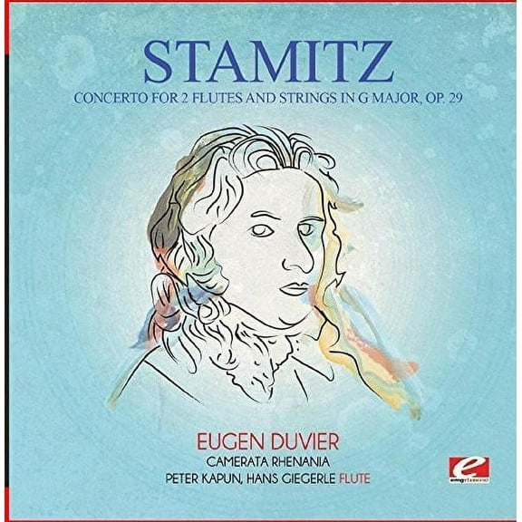 Stamitz - Concerto for 2 Flutes & Strings in G Major Op. 29 - Classical - CD