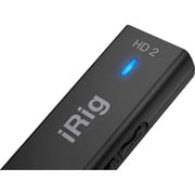 IK Multimedia iRig HD 2 Guitar Audio Interface for iPhone, iPad, Mac, PC (Black)