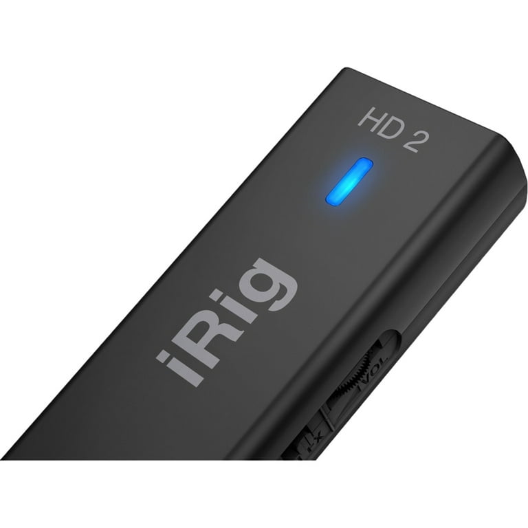 IK Multimedia iRig HD 2 Guitar Audio Interface for iPhone, iPad, Mac, PC (Black) IK Multimedia iRig HD 2 Guitar Audio Interface for iPhone, iPad, Mac, PC (Black)