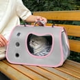 thumbnail image 6 of SingleShoulder Cats Carrier Portable Handheld Pet Bag for Outdoors Large Capacity Foldable Pet Backpack Cats Airline-Approved Carrier, 6 of 6