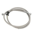 thumbnail image 2 of Motorcycle Brake Hose,  Heat Insulation  Durability Knitted Steel Brake Coupling  For General Motorcycle 110cm, 2 of 8