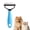 Blue-L, variant on NCQ Pet Pro Grooming Tool, Dematting Comb for Dogs and Cats, Undercoat Rake Pet Brush for Long Hair, Deshedding Dog Brush Removes Tangles Knots and Loose Fur (Blue-L)