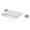 Chrome, variant on Dual Handle Waterfall Wall Mount Bathtub Faucet Brushed Nickel with Valve Sumerain