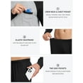 thumbnail image 6 of MoFiz Men's Bamboo Pajamas Set Long Sleeve Crew-Neck Top and Pants with Pockets Loungewear 2-Piece for Men, 6 of 7