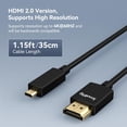 thumbnail image 3 of Cable HDMI SMALLRIG Micro ultrafino de 35 cm, 4K, 60 Hz, HDR 2.0, 3 of 9