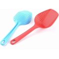 thumbnail image 1 of Large Scoop Colanders Strainers, 13.5' Pasta Strainer, Spaghetti Spoon, Slotted Ladle for Draining Noodles (3 pcs), 1 of 4