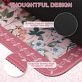 thumbnail image 3 of Alfombrilla de ratón iCasso Desk Mat rosa de 40 x 90 cm, antideslizante, grande, 3 of 7
