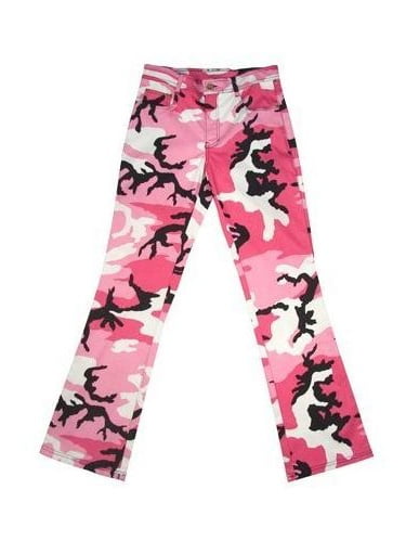 womens pink camo pants
