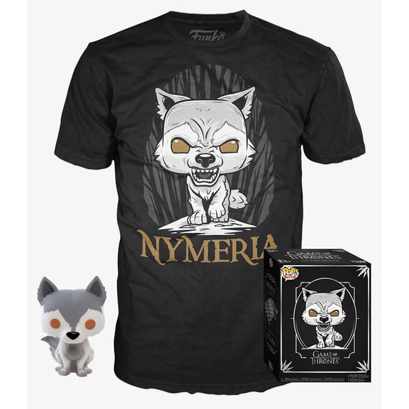 Game of Thrones Funko POP! TV Nymeria Vinyl Figure & T-Shirt (Medium)