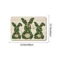 thumbnail image 3 of Easter Day Kitchen Mat Non Slip Absorbent Waterproof Washable Floor Rug for Entryway Bathroom Decor Holiday Home Decor Carpet, 3 of 6