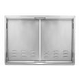 thumbnail image 5 of AdirHome Stainless Steel BBQ Grill Door Panel, Double Access, Rust-Resistant, W/Vents, 30 Inches, 5 of 7