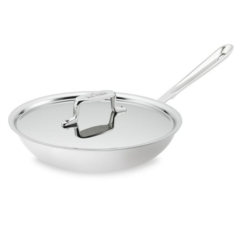 All-Clad d5 Stainless Steel Nonstick 10 Inch Fry Pan with Lid