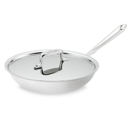 

All-Clad d5 Stainless Steel Nonstick 10 Inch Fry Pan with Lid # SD55110