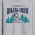 thumbnail image 3 of Peanuts - Snoopy Hiking Crew - Men's Long Sleeve T-Shirt, 3 of 6