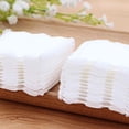 thumbnail image 1 of Pack of 50 Makeup Pads Cosmetics Remover Mat Portable Soft Cotton Double Sided Facial Eye Lip Cosmetics Foundation Remover Mat Salon Drawstring Holder, 1 of 9
