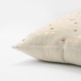 thumbnail image 3 of Rizzy Home Stripe 20" x 20" Poly Filled Pillow with Cotton Cover-Gold/Natural, 3 of 3