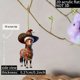 thumbnail image 2 of Decoraciones de Navidad para el Hogar Sombrero Mago Lindo Pony Acrílico Navidad Colgante Plano Decoración de Vacaciones Del Hogar Ventana Decoraciones de Navidad, 2 of 6