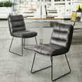 thumbnail image 1 of Homy Casa 2 Packs Tufted Upholstery Side Chairs, 1 of 11