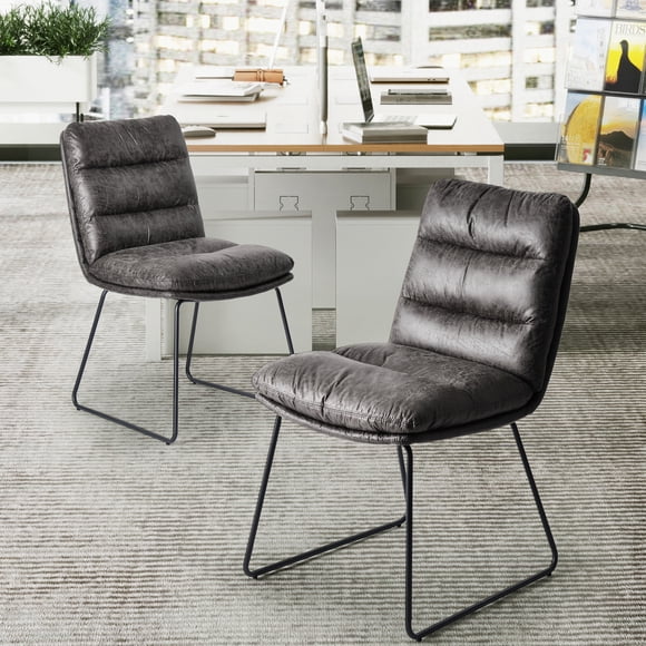 Ensemble de 2 chaises capitonnées Homy Casa