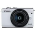thumbnail image 2 of Canon EOS M200 Appareil Photo Numérique Compact Sans Miroir avec Objectif EF-M 15-45mm, Blanc, 2 of 3