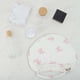 thumbnail image 4 of Bolsa de Maquillaje en Forma de Corazón para Viajes Blanca Rosa de Poliéster, 4 of 6