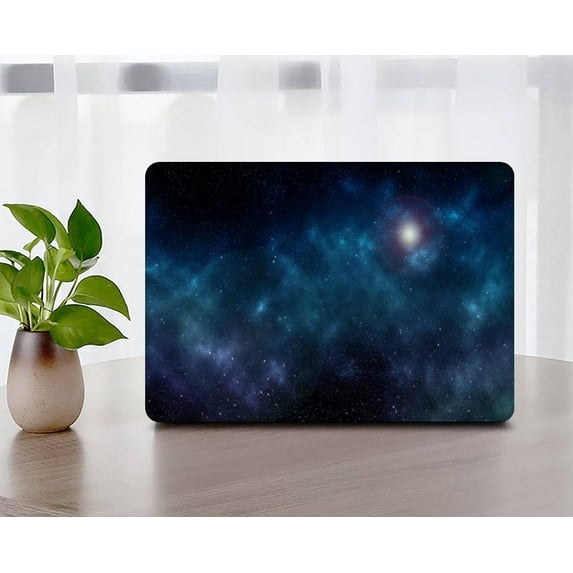 Hard Case Only for 2017 - 2010 Rel. Old Version MacBook Air 13 inchs with Not Retina Display No USB-C Model: A1466/A1369 Galaxy A 0192 Cable Tie