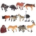 thumbnail image 1 of 12pcs Animals Figures Toys Realistic Miniature Wild African Animal Models, 1 of 9
