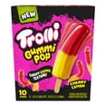 Trolli Frozen Gummi Pops Chewy Sour Gummy Candy Frozen Snacks, Cherry