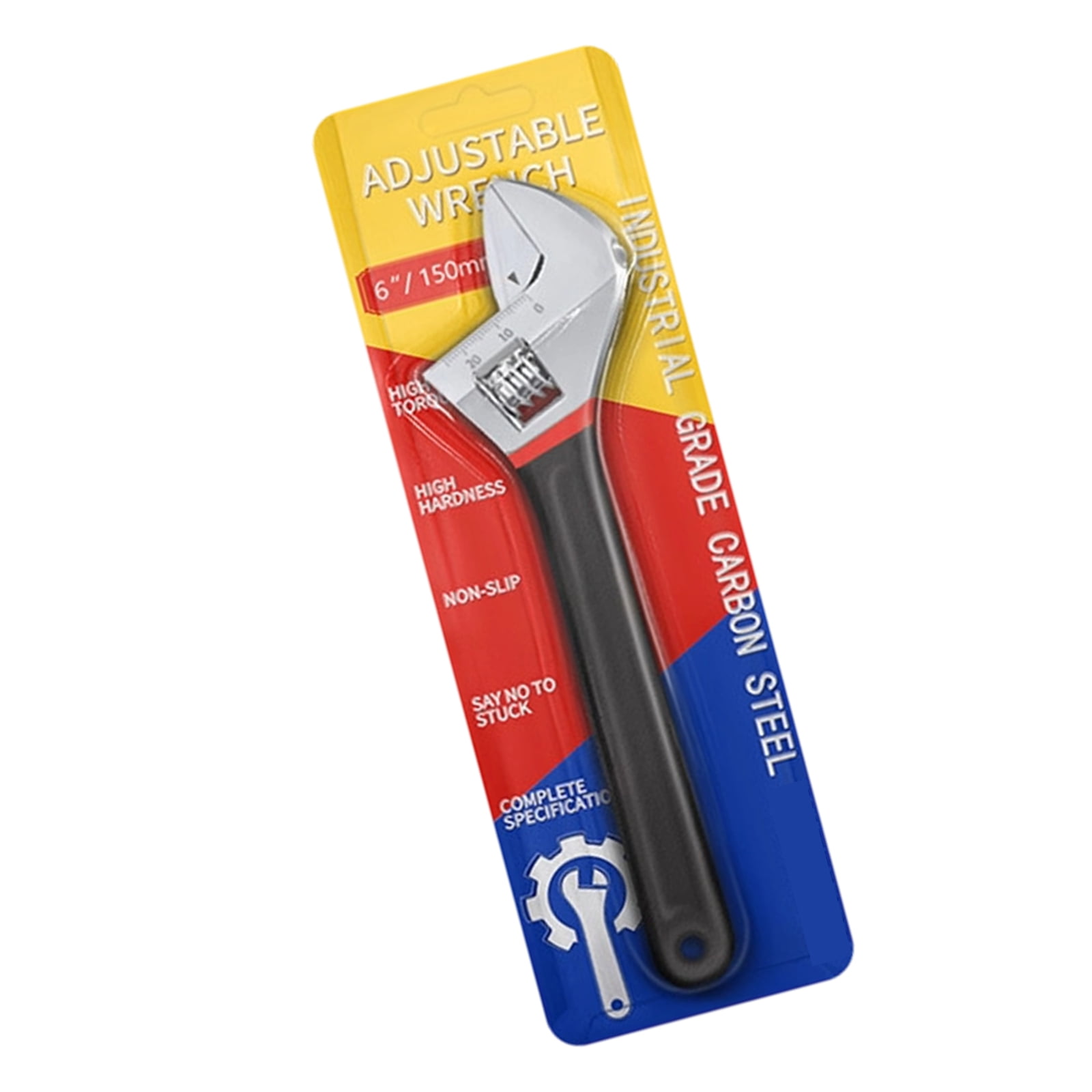Industrial Grades Adjustable Wrench High Carbon Steel for High Hardness and Enhancing Durability in Demanding Applications Featuring Accuracy Adjustment