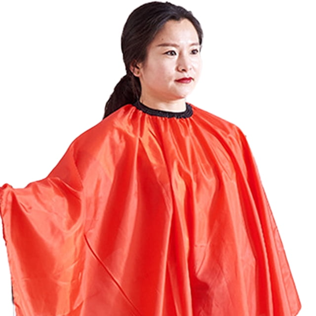 Corte de pelo CapeHair Corte Salon Peluquería Capes peluquería para Clientes Hombres Adultos (1PCS-Barber Capes) rojo