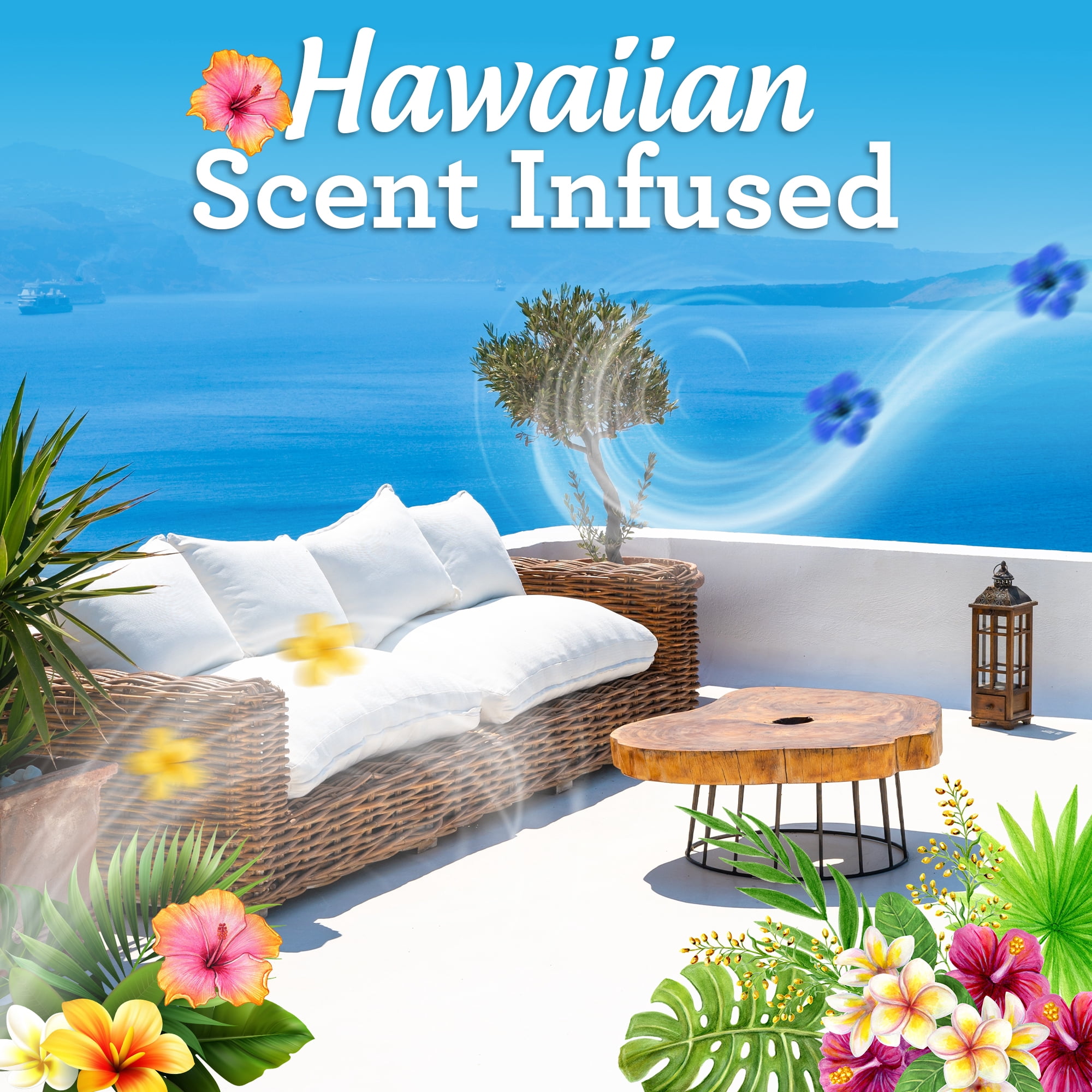 Great Value Hawaiian Plug-In Air Freshener Refills, 5 Count, 5 - 0.67 fl oz