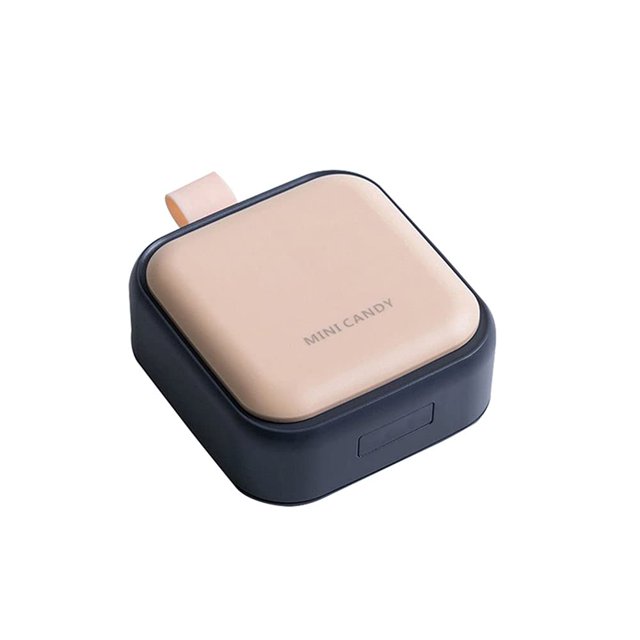 Small Pill Case, Cute Pill Box - Travel Daily Pill Organizer, Portable Pretty Pill Container For Purse Pocket, Compact Medicine Holder For Vitamins, Fish Oils, Supplements,Pink