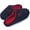 Felt-Red, variant on Memory Foam Slippers for Women and Men Soft Warm House Shoes Indoor/Outdoor Anti-skid Sole, Felt-Blue 46/47