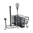 thumbnail image 2 of MIKASA GOURMET BASICS AVILLA PICNIC CADDY ANTIQUE BLACK FINISH, 2 of 9
