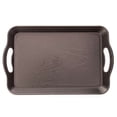 thumbnail image 2 of Brybelly KCAF-401 Textured Cafeteria Tray with Handles, Black - Small, 2 of 4