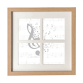thumbnail image 1 of Treble Clef flappg nota musical Pantalla de escritorio de pared de marco 4 aperturas, 1 of 4