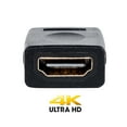thumbnail image 3 of SatelliteSale Digital HDMI Female to Female HDMI Coupler PVC Black Adaptor, 3 of 7