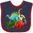 thumbnail image 3 of Inktastic Cute Dinosaurs Boys or Girls Baby Bib, 3 of 4
