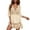 Beige, variant on Sun Shirts for Women Long Sleeve UV Protection Spf Shirts for Women Long Sleeve Women's Summer Casual Dress V Neck Lace Hollow Out Beach Cover Up Bikini Dress For Vacation Resort Holiday Party