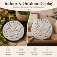 thumbnail image 7 of DIY Handprint Stepping Stone Kit for Kids, Large Garden Stone Kit Personalized Family Keepsake, Craft Gift Set for Indoor Outdoor Display (14 Inch), 7 of 7