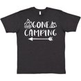 thumbnail image 3 of Inktastic Gone Camping T-Shirt, 3 of 5