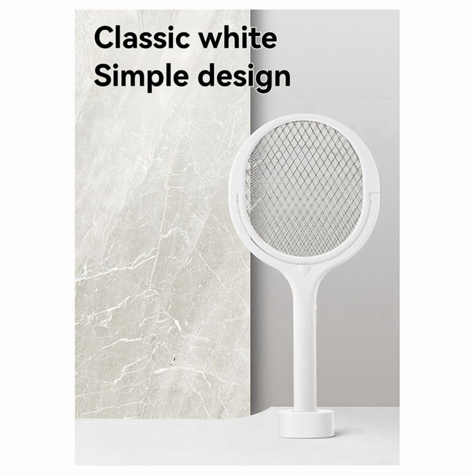 5 in 1 Fast Charging Racket Lure Fly Bug Safety Insulated Battery Powered Lamp ABS Adjustable Electric Mosquito Swatter