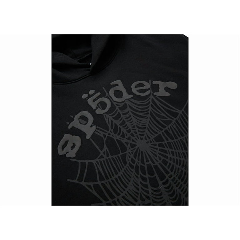 Sp5der Men's Phantom Web Hoodie Black, from StockX - Walmart.com