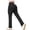 C-Black141, variant on DHFJKG Yoga Pants Women Cargo Straight Leg Multi Pockets High Waisted Workout Sweatpants Solid Color Gym Athletic Cozy Trousers