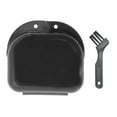 thumbnail image 5 of Unique Bargains 1 Set Braces Box with Brush Mini Braces Storage Box Black, 5 of 5
