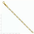 thumbnail image 2 of Beautiful 14k Two-tone 4.8mm Polished Fancy Link Bracelet, 2 of 2