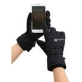 thumbnail image 2 of Women Waterproof Thinsulate Ski Snowboard Gloves Winter Warm Gloves,Black,M, 2 of 4