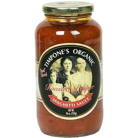 Mom's Roasted Pepper Sauce, 24 oz (Pack of 6)