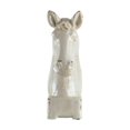 thumbnail image 3 of Benjara BM206726 Large Transitional Style Ceramic Horse Head Decor Piece - Beige, 3 of 3