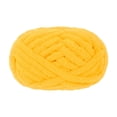 thumbnail image 1 of Hilo grueso y grueso para tejer a mano, hilo gigante para tejer a mano Amarillo brillante, 1 of 9